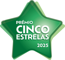 prémio cinco estrelas 2025