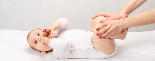 displasia da anca do bebé