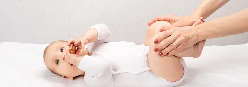 displasia da anca do bebé