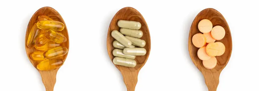 cápsulas de vitamina d em colher